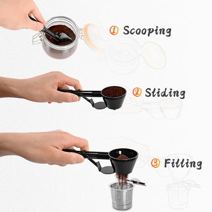 Sliding Funnel Scoop